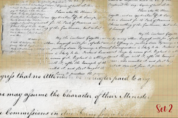 Revitalize Your Digital Canvas with Vintage Script Overlay Blenders Set 2