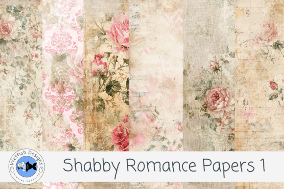 Shabby Romance Papers 1: Elevate Your Vintage Aesthetic