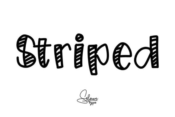 Striped: Elevating Visual Communication with Quirky Typography