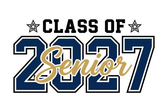 The Ultimate Guide to the Class of 2027 Senior Navy Gold Script and Star Varsity Design