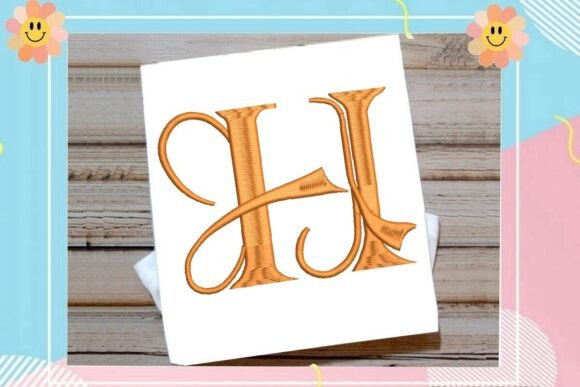 Timeless Sophistication: The Art of the Initial H Elegant Vintage Monogram